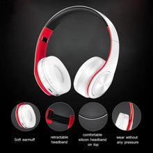 Load image into Gallery viewer, Vogue Wireless Bluetooth Stereo headset with Build-in MIC with 3.5mm jack For Xiaomi Samsung IPHONE - GoHappyShopin

