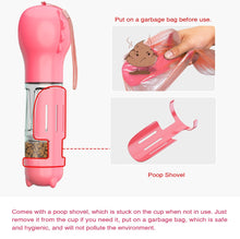 Load image into Gallery viewer, 4 in 1 Water Feeder + Food Feeder + Rubbish Bag + Poo shovel Accessories - GoHappyShopin

