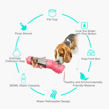 Load image into Gallery viewer, 4 in 1 Water Feeder + Food Feeder + Rubbish Bag + Poo shovel Accessories - GoHappyShopin
