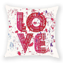 Load image into Gallery viewer, Decoration Heart Lover Cushion Cover - GoHappyShopin
