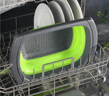 Load image into Gallery viewer, Vegetable Washing Foldable Strainer Basket - GoHappyShopin
