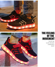 Load image into Gallery viewer, New Fashion Luminous Shoes for Children - GoHappyShopin
