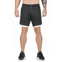 Load image into Gallery viewer, Running Men Shorts Sports Quick Dry - GoHappyShopin

