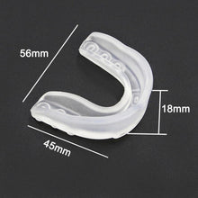 Load image into Gallery viewer, Sports Mouth Guard Silicone Teeth Protector - GoHappyShopin
