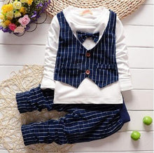 Load image into Gallery viewer, Fashion Bibicola Baby Boy Gentleman Clothing Sets - GoHappyShopin
