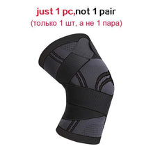 Load image into Gallery viewer, Sport Kneepad Pressurized Elastic Knee Pads - GoHappyShopin
