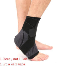 Load image into Gallery viewer, Sports Ankle Brace Compression Strap Sleeves - GoHappyShopin
