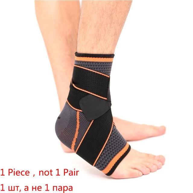 Sports Ankle Brace Compression Strap Sleeves - GoHappyShopin