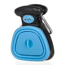 Load image into Gallery viewer, Dog Travel Foldable Pooper Scooper With 1 Roll Decomposable bags - GoHappyShopin
