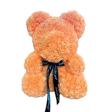 Load image into Gallery viewer, Valentine's Day Gifts Teddy Rose Bear Artificial Flower - GoHappyShopin

