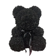 Load image into Gallery viewer, Valentine's Day Gifts Teddy Rose Bear Artificial Flower - GoHappyShopin
