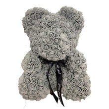Load image into Gallery viewer, Valentine's Day Gifts Teddy Rose Bear Artificial Flower - GoHappyShopin

