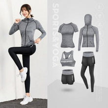 Load image into Gallery viewer, Women Running Clothing Jogging Set Fitness Suit - GoHappyShopin
