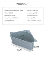 Load image into Gallery viewer, Multifunctional Corner Sink Drain Basket - GoHappyShopin
