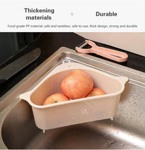 Load image into Gallery viewer, Multifunctional Corner Sink Drain Basket - GoHappyShopin
