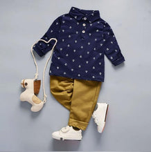 Load image into Gallery viewer, Fashion Bibicola Baby Boy Gentleman Clothing Sets - GoHappyShopin
