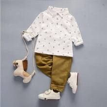 Load image into Gallery viewer, Fashion Bibicola Baby Boy Gentleman Clothing Sets - GoHappyShopin
