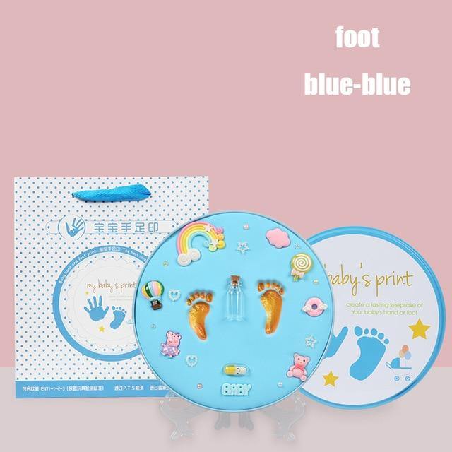 Memories Newborn Baby Footprint Souvenirs Imprint Kit Gift - GoHappyShopin