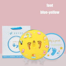Load image into Gallery viewer, Memories Newborn Baby Footprint Souvenirs Imprint Kit Gift - GoHappyShopin
