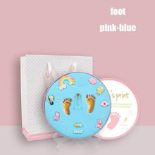 Load image into Gallery viewer, Memories Newborn Baby Footprint Souvenirs Imprint Kit Gift - GoHappyShopin

