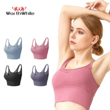 Load image into Gallery viewer, Women Seamless Sports Bras Breathable - GoHappyShopin
