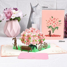 Load image into Gallery viewer, Valentines Day Gift Love 3D Pop-Up Postcard - GoHappyShopin
