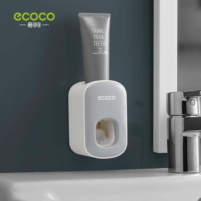 Easy Wall Mount Automatic Toothpaste Dispenser - GoHappyShopin