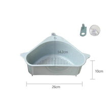 Load image into Gallery viewer, Multifunctional Corner Sink Drain Basket - GoHappyShopin
