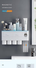 Load image into Gallery viewer, Automatic Toothpaste Dispenser With Magnetic Cup - GoHappyShopin
