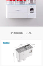 Load image into Gallery viewer, Automatic Toothpaste Dispenser With Magnetic Cup - GoHappyShopin
