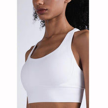 Load image into Gallery viewer, New Fabric Nylon Breathable Women Yoga Tops Bra - GoHappyShopin
