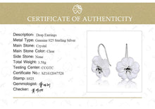 Load image into Gallery viewer, Lotus Fun Real 925 Sterling Silver Earrings Handmade Designer - GoHappyShopin
