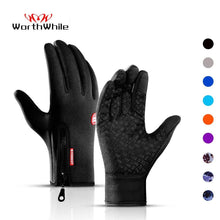 Load image into Gallery viewer, Good Quality Warm Winter Bicycle Cycling Gloves - GoHappyShopin
