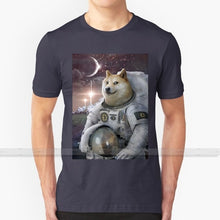 Load image into Gallery viewer, Men’s Fashion Dogecoin Cryptocurrency Very Astronaut Ver 3 T-Shirt - GoHappyShopin
