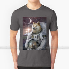 Load image into Gallery viewer, Men’s Fashion Dogecoin Cryptocurrency Very Astronaut Ver 3 T-Shirt - GoHappyShopin
