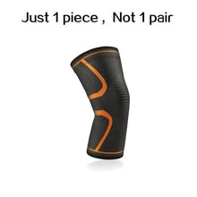 Load image into Gallery viewer, Elastic Knee Pads Nylon Sports Fitness Kneepad - GoHappyShopin
