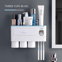 Load image into Gallery viewer, Automatic Toothpaste Dispenser With Magnetic Cup - GoHappyShopin
