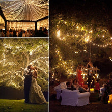 Load image into Gallery viewer, Waterproof LED Outdoor Solar Lamp String Lights - GoHappyShopin
