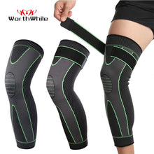 Load image into Gallery viewer, Sport Kneepad Pressurized Elastic Knee Pads - GoHappyShopin
