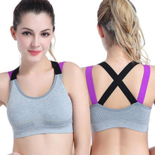 Load image into Gallery viewer, Lovely Push Up Sports Bra - GoHappyShopin
