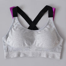 Load image into Gallery viewer, Lovely Push Up Sports Bra - GoHappyShopin
