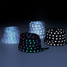 Load image into Gallery viewer, New Design Luminous Shoelaces Star Fluorescent - GoHappyShopin
