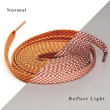 Load image into Gallery viewer, New Design Luminous Shoelaces Star Fluorescent - GoHappyShopin
