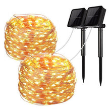 Load image into Gallery viewer, Waterproof LED Outdoor Solar Lamp String Lights - GoHappyShopin
