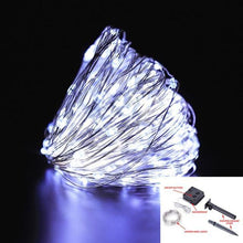Load image into Gallery viewer, Waterproof LED Outdoor Solar Lamp String Lights - GoHappyShopin
