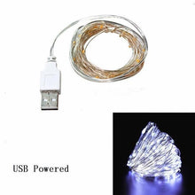 Load image into Gallery viewer, Waterproof LED Outdoor Solar Lamp String Lights - GoHappyShopin
