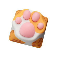Load image into Gallery viewer, Cute Kitty Paw Artisan Cat Paws Pad Keyboard KeyCaps for Cherry MX Switches - GoHappyShopin
