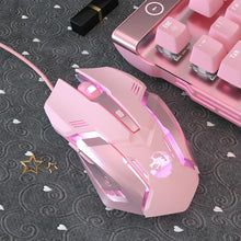 Load image into Gallery viewer, Wired Gaming Mouse 6 Buttons LED USB - GoHappyShopin
