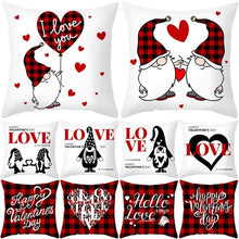 Load image into Gallery viewer, PATIMATE Faceless Doll Cushion Cover Valentine's Days Gifts - GoHappyShopin
