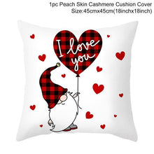 Load image into Gallery viewer, PATIMATE Faceless Doll Cushion Cover Valentine's Days Gifts - GoHappyShopin

